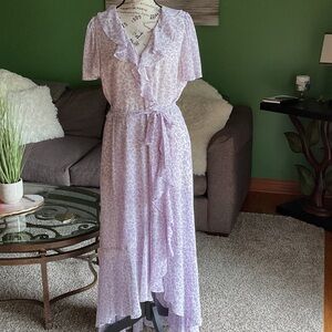 Gal Meets Glam Lavender High Low Dress, Size 10